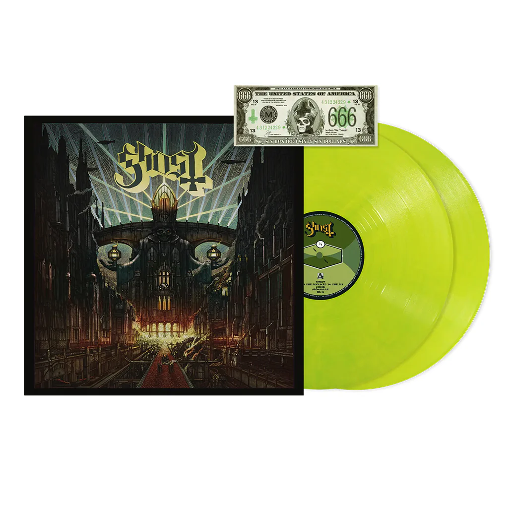GHOST - Meliora (10th Anniversary Edition) - 2LP - 'Surge Olive' Colour Vinyl