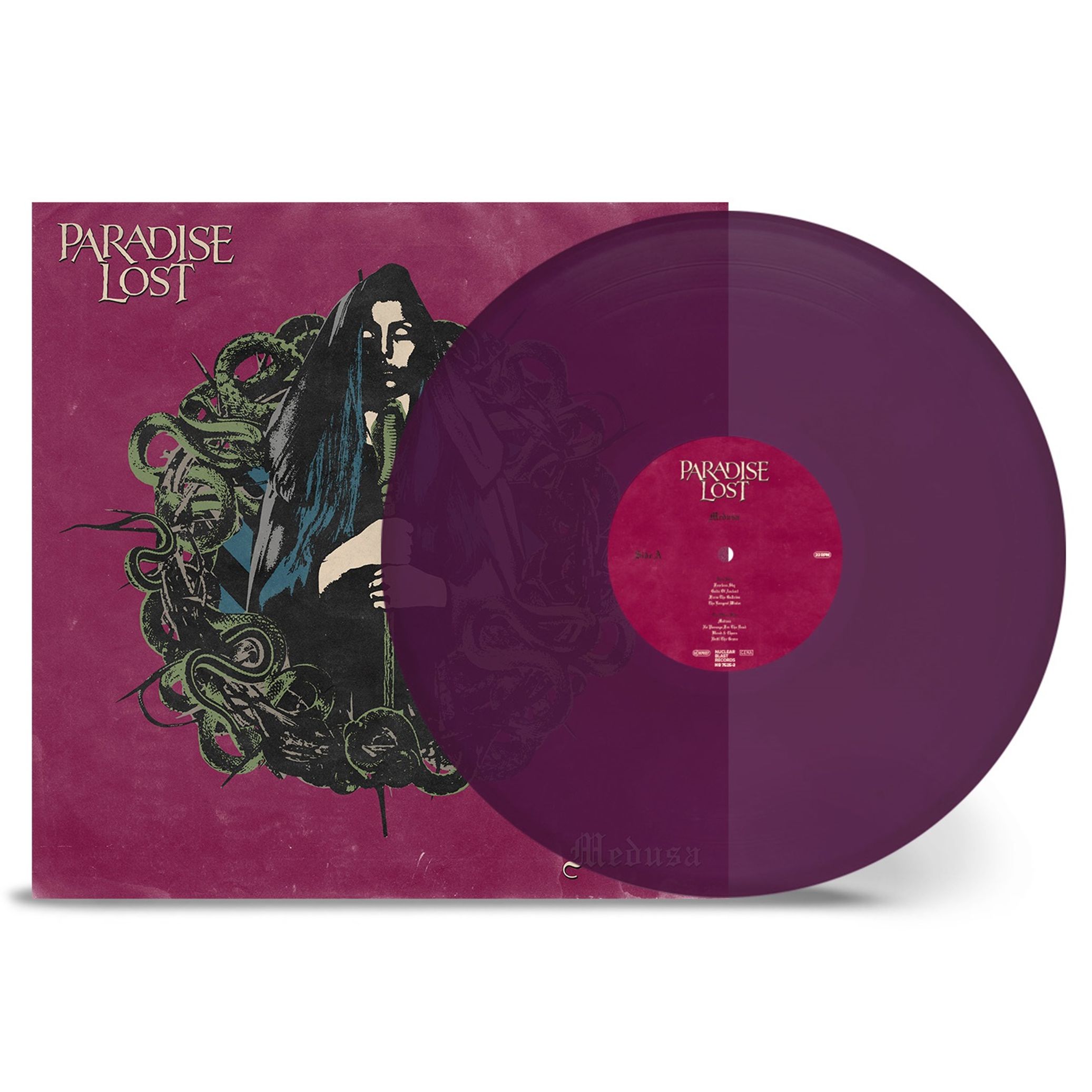Paradise Lost: Medusa (Transparent Violet Vinyl) on LP