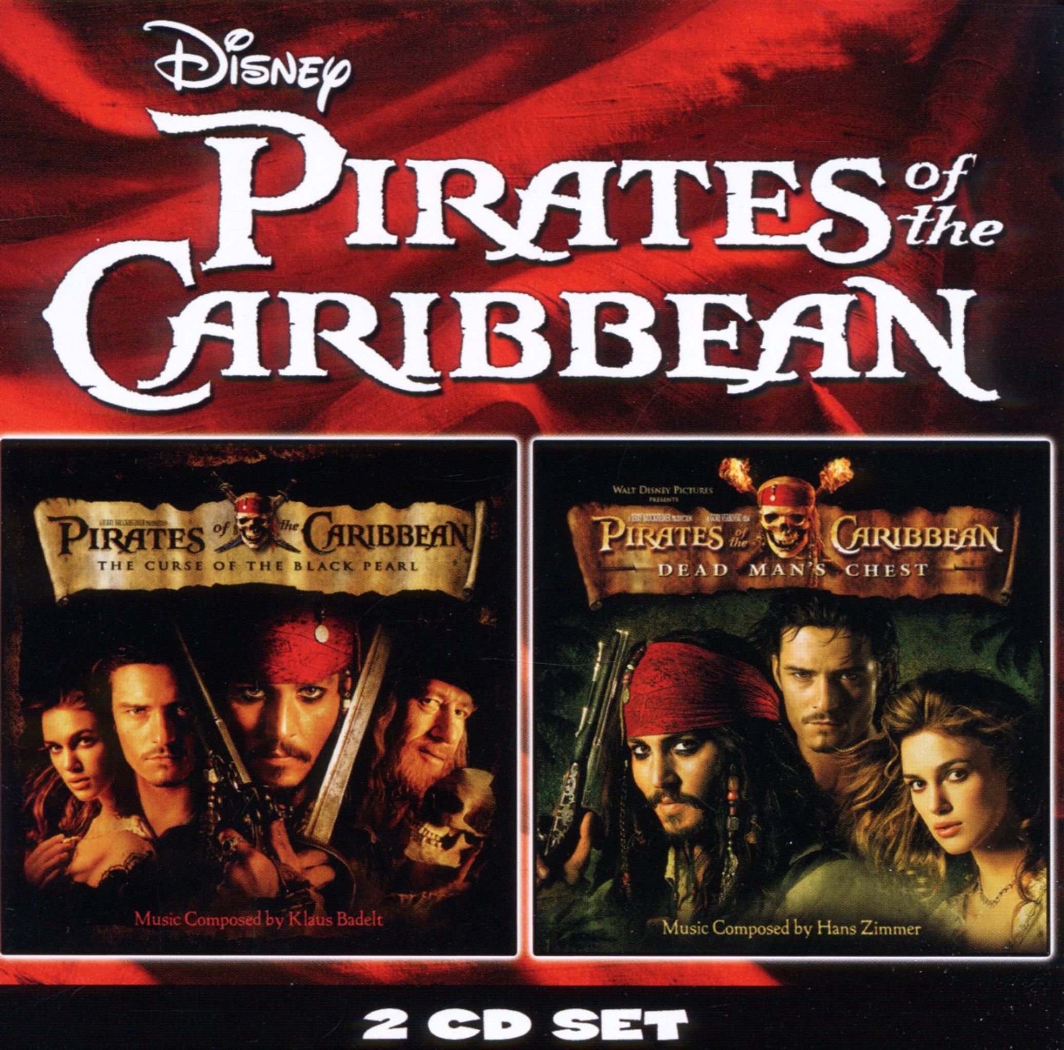 Klaus Badelt And Hans Zimmer – Pirates Of The Caribbean: The Curse Of The Black Pearl / Pirates Of The Caribbean 'Dead Man's Chest'