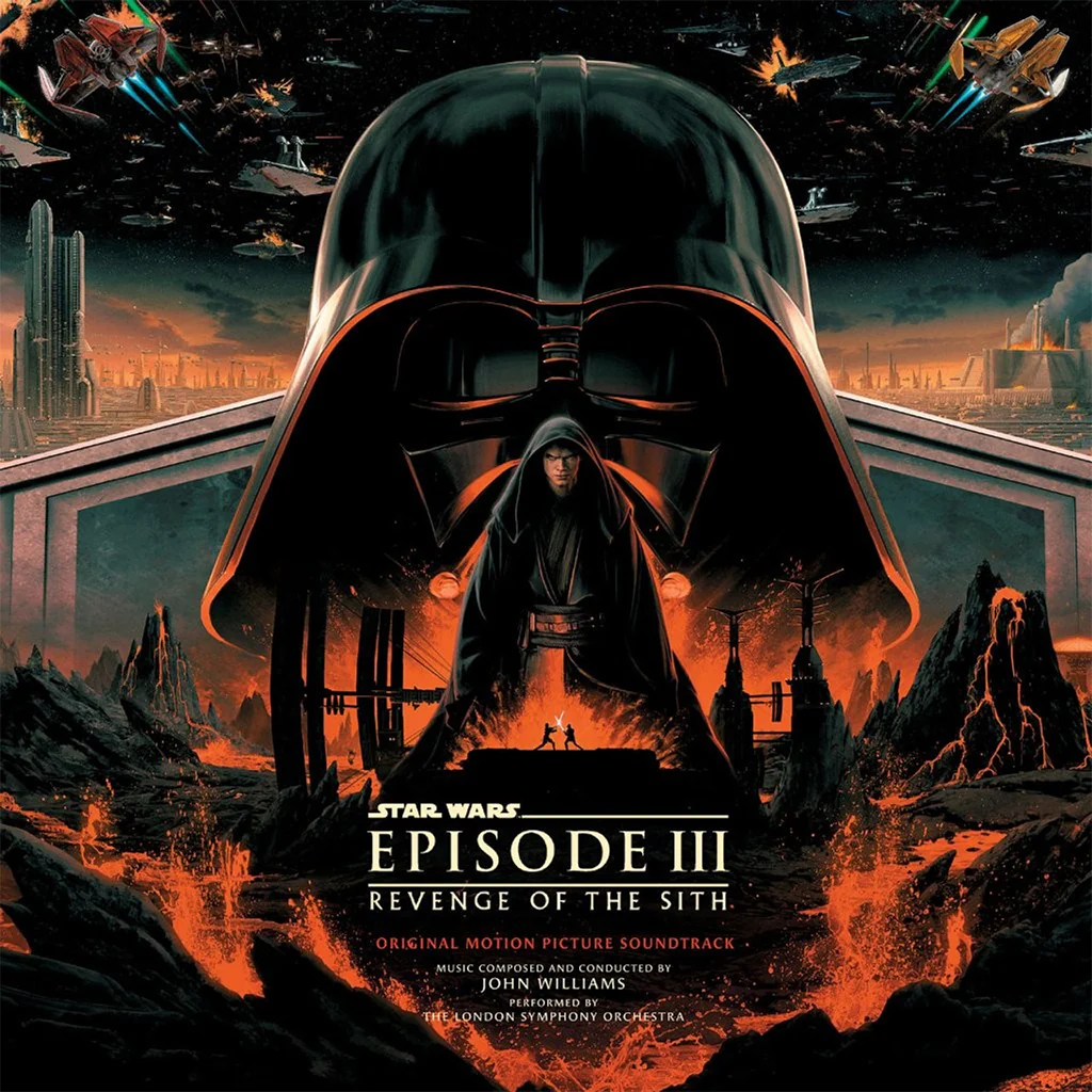 JOHN WILLIAMS - Star Wars: Episode III: Revenge Of The Sith (Original Soundtrack) [20th Anniversary Edition] - 2LP - Red Vinyl