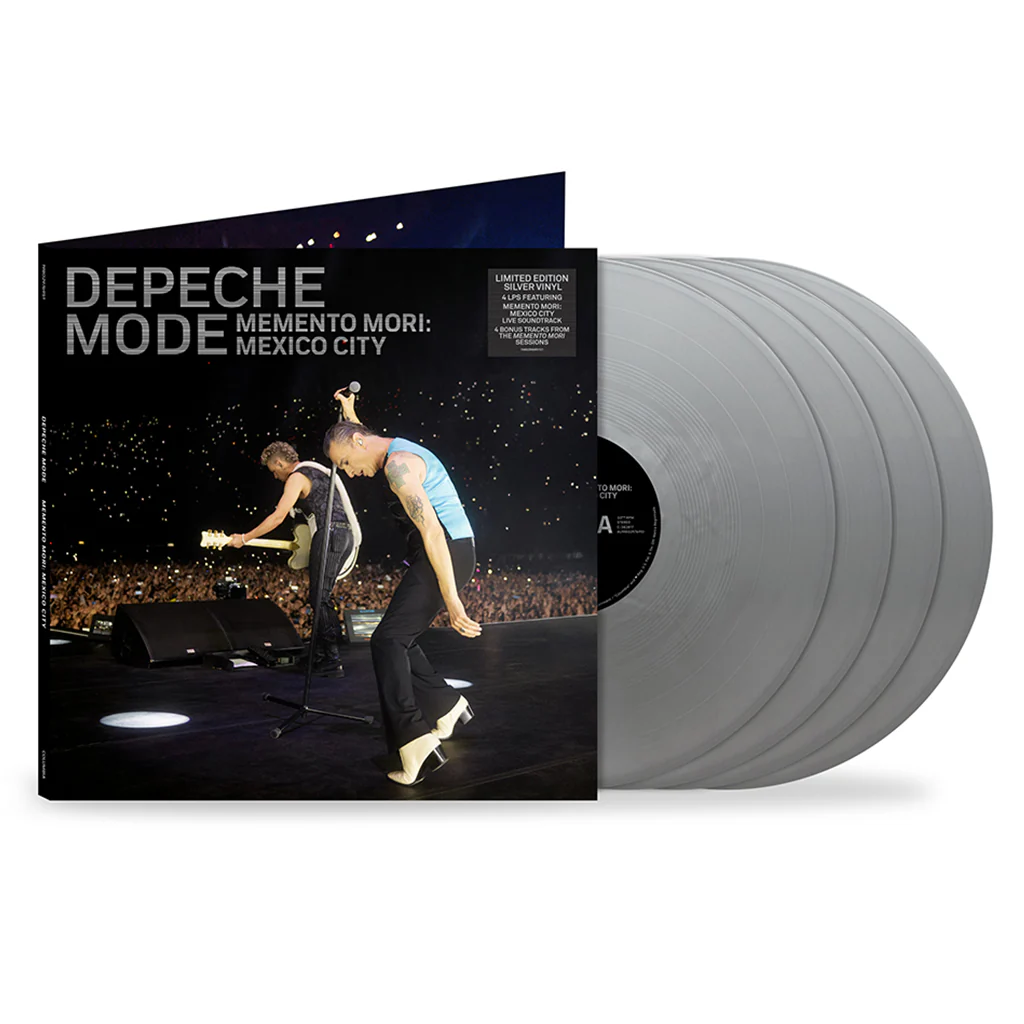DEPECHE MODE - Memento Mori: Mexico City - 4LP - Silver Vinyl
