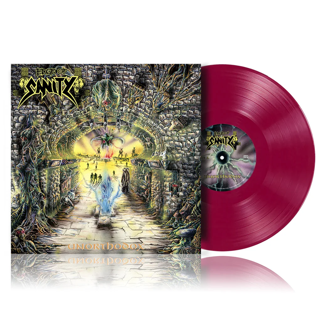 EDGE OF SANITY - Unorthodox (Remastered) - LP - 180g Magenta Colour Vinyl