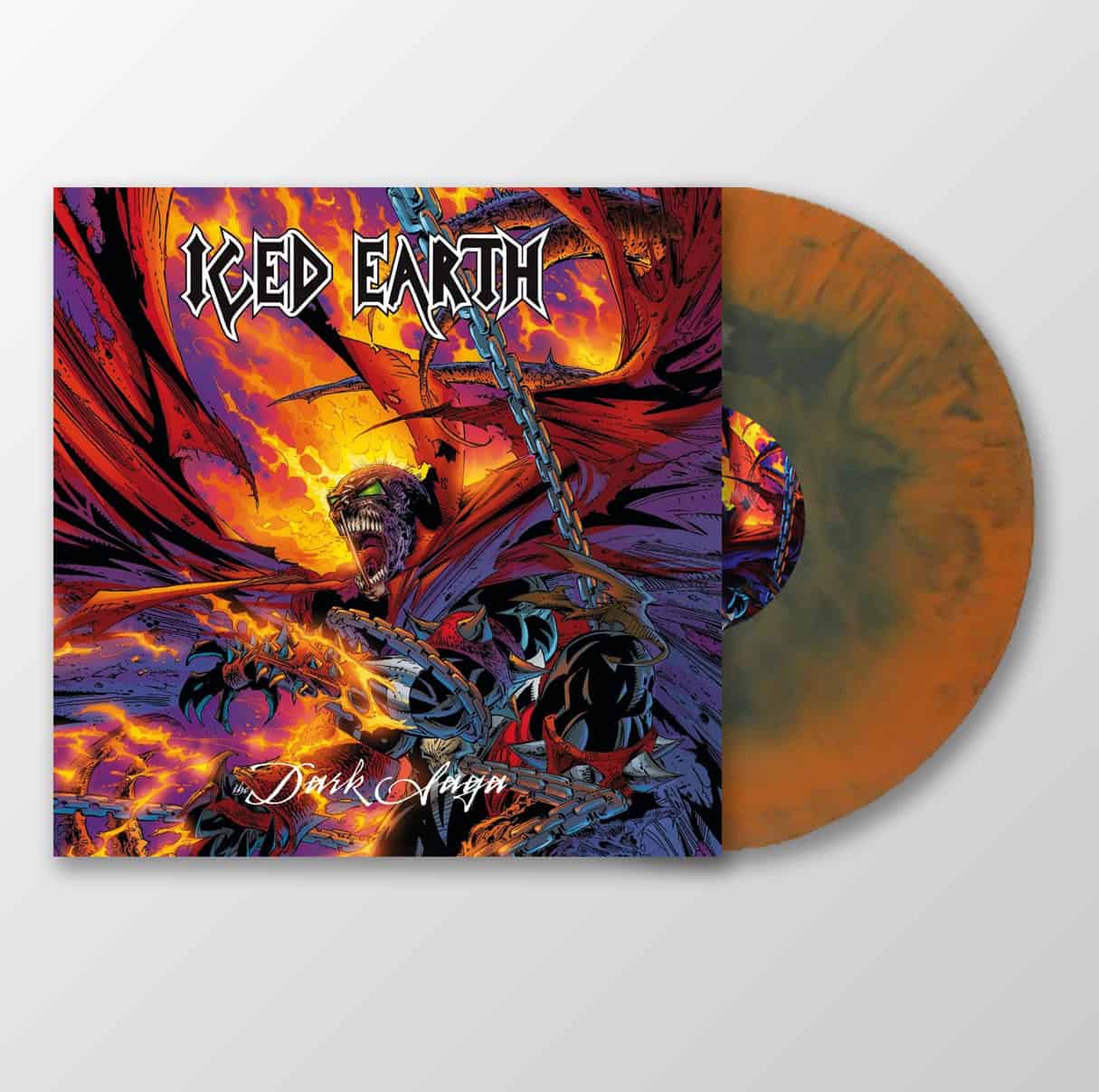 ICED EARTH – THE DARK SAGA LP (ORANGE/TRANSP. BLUE GALAXY)