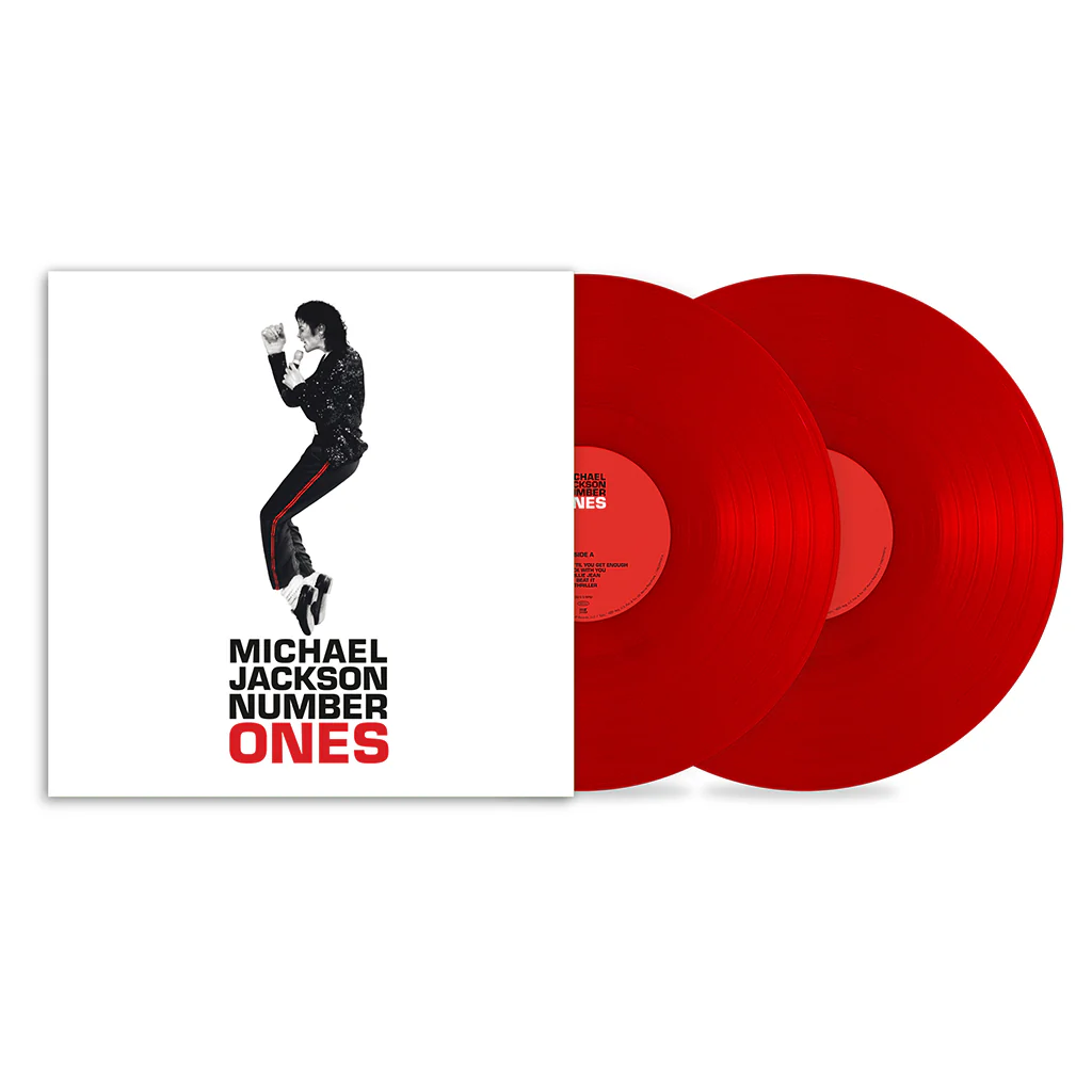 MICHAEL JACKSON - Number Ones - 2LP - Red Vinyl