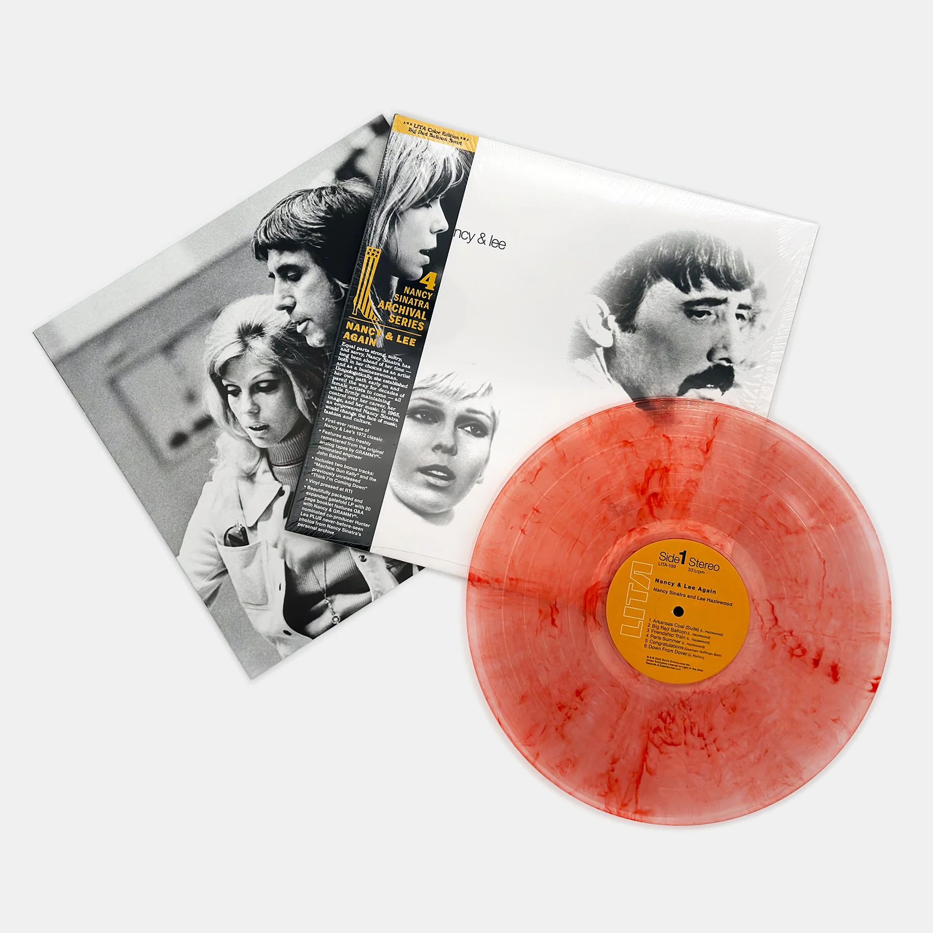 Nancy Sinatra & Lee Hazlewood - Nancy & Lee Again (Coloured LP)