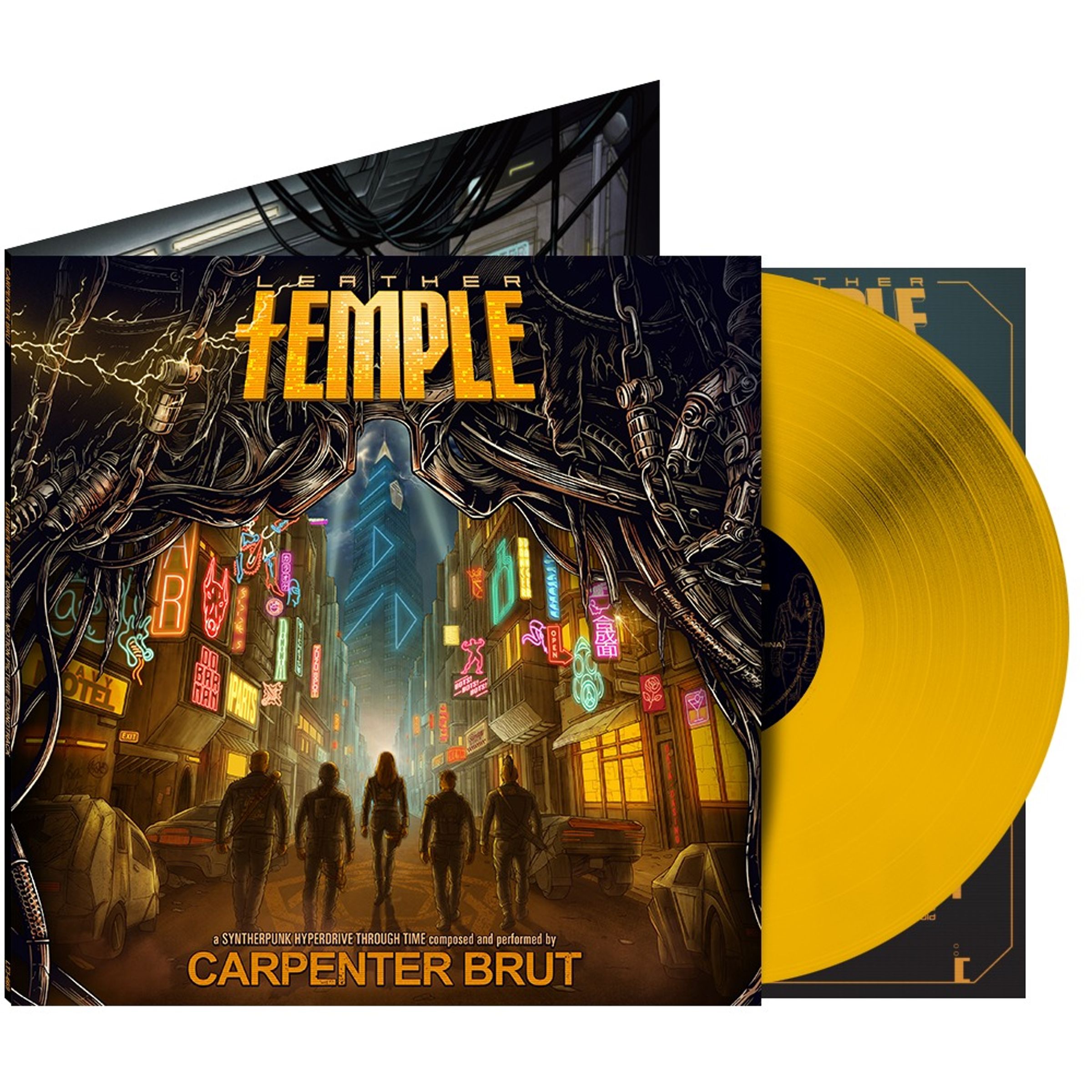 Carpenter Brut - Leather Temple (Yellow LP)