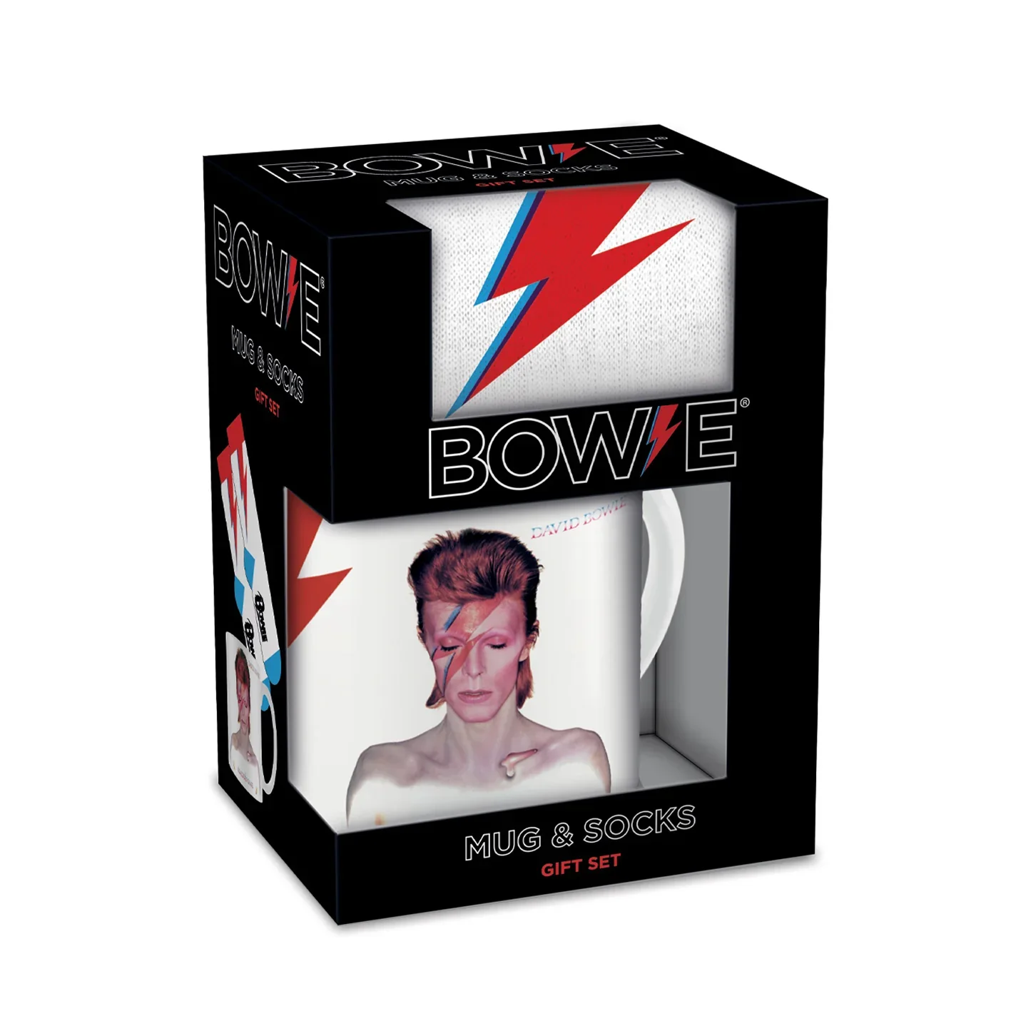 David Bowie - Aladdin Sane Mug & Socks Set