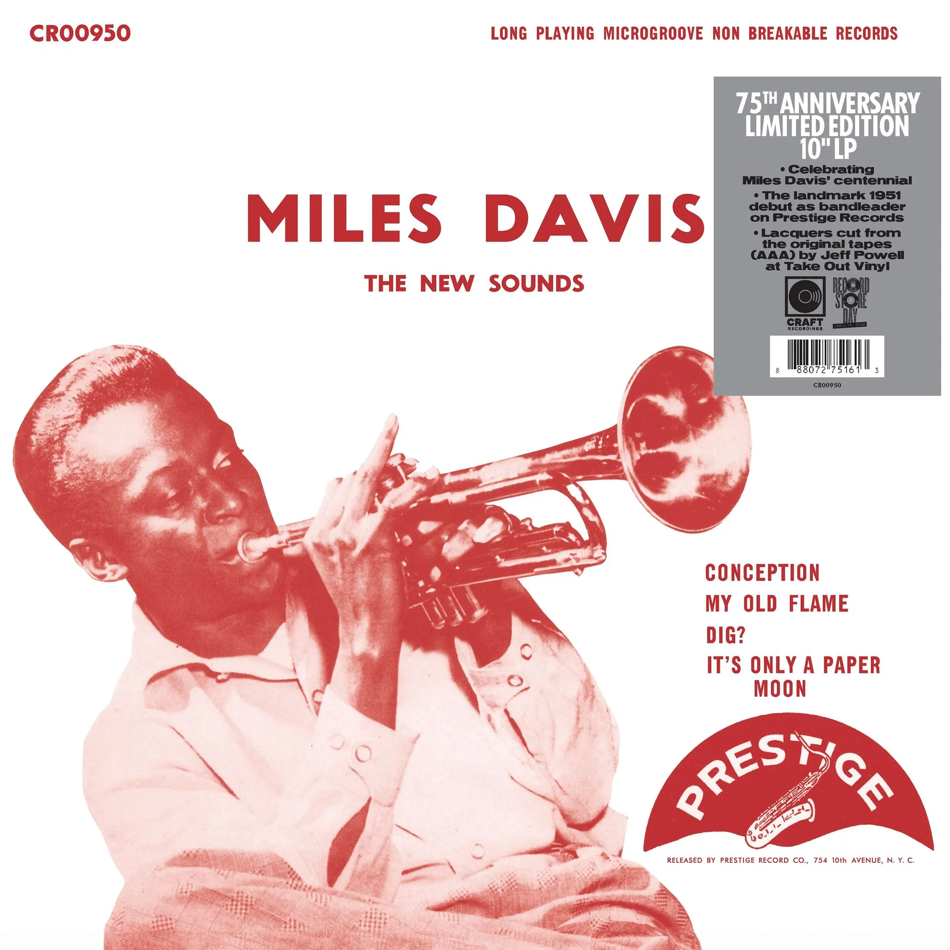 Miles Davis - The New Sounds (RSD 10" Vinyl)