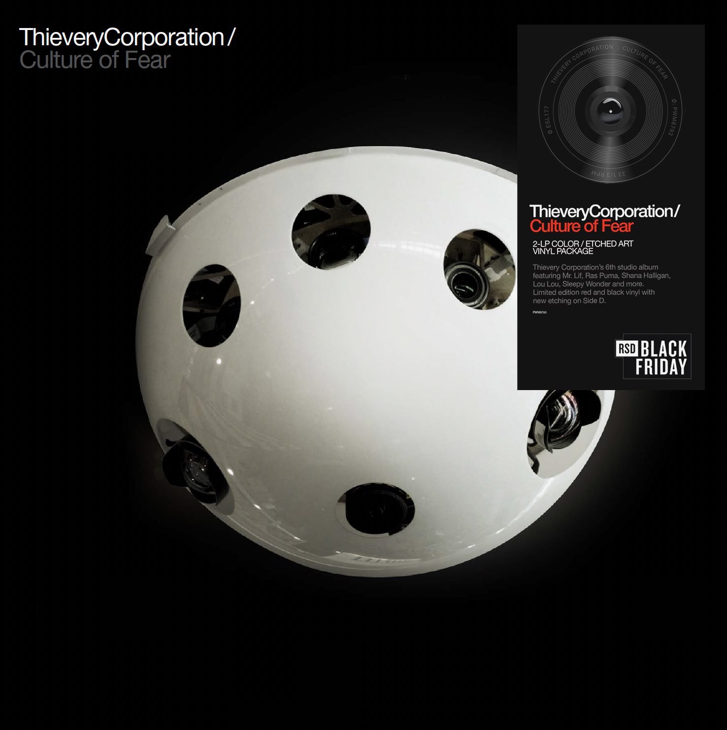 Thievery Corporation - Culture Of Fear (RSD 2LP)