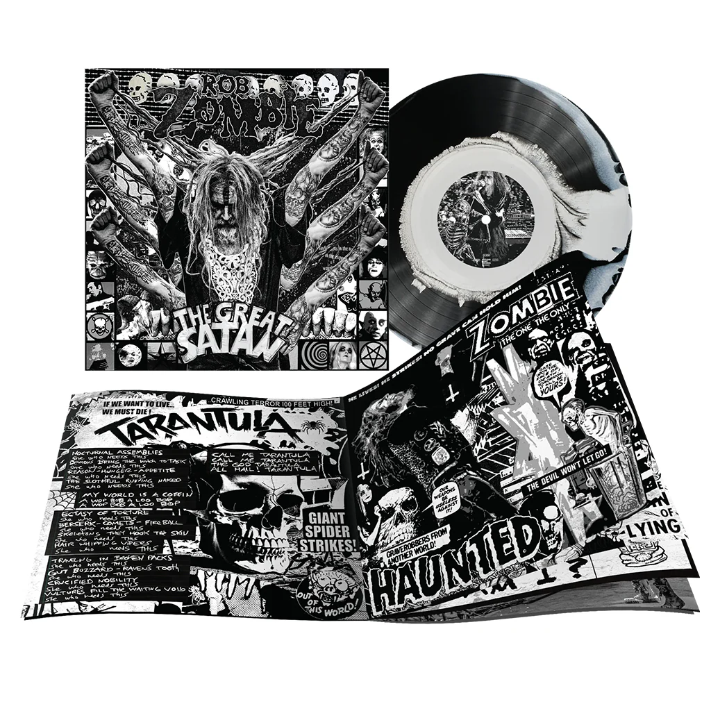Rob Zombie - The Great Satan (Black & White Swirl LP)