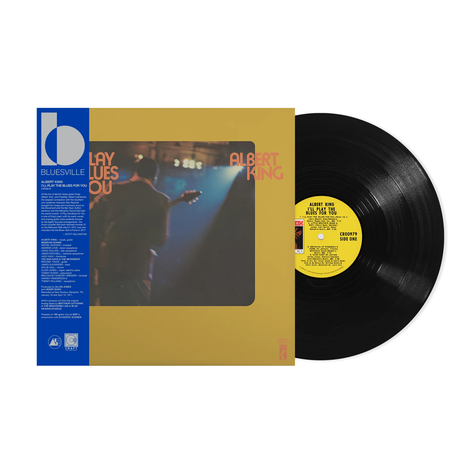 Albert King - I'll Play the Blues For You: Bluesville Series (LP)