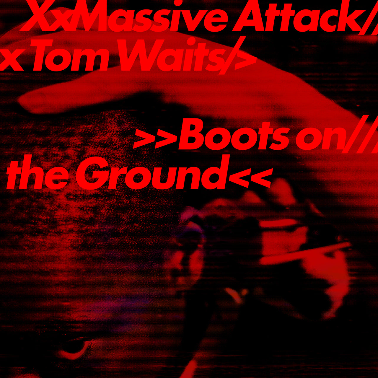 Massive Attack & Tom Waits - Boots On The Ground (12" Vinyl)